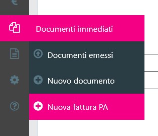 Emmetere una fattura verso la Pubblica Amministrazione (PA) da Portale Web